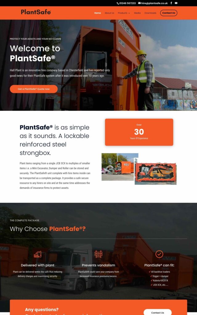 PlantSafe PlantSafe project screenshot by Ericks Webs Design