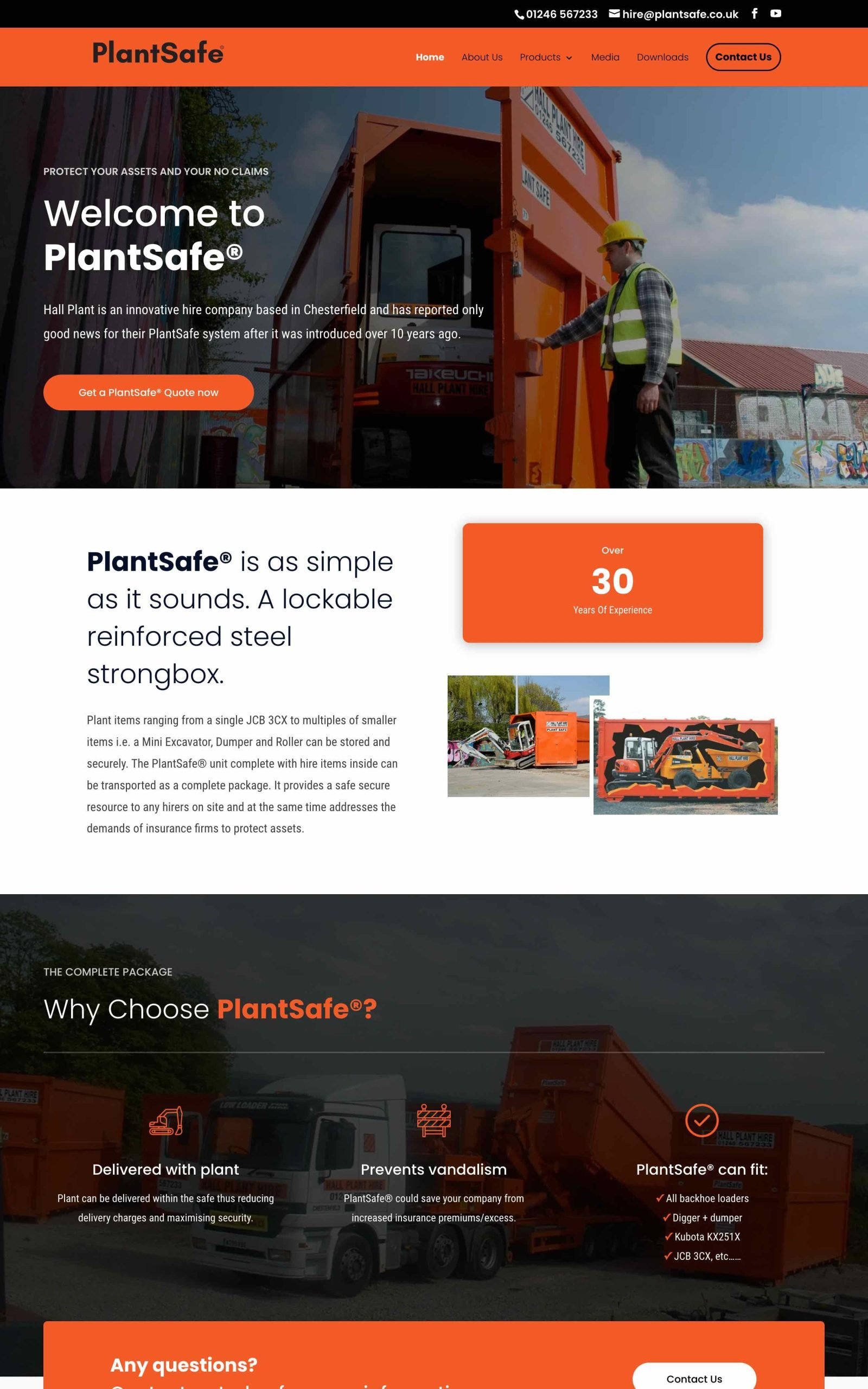 PlantSafe PlantSafe project screenshot by Ericks Webs Design