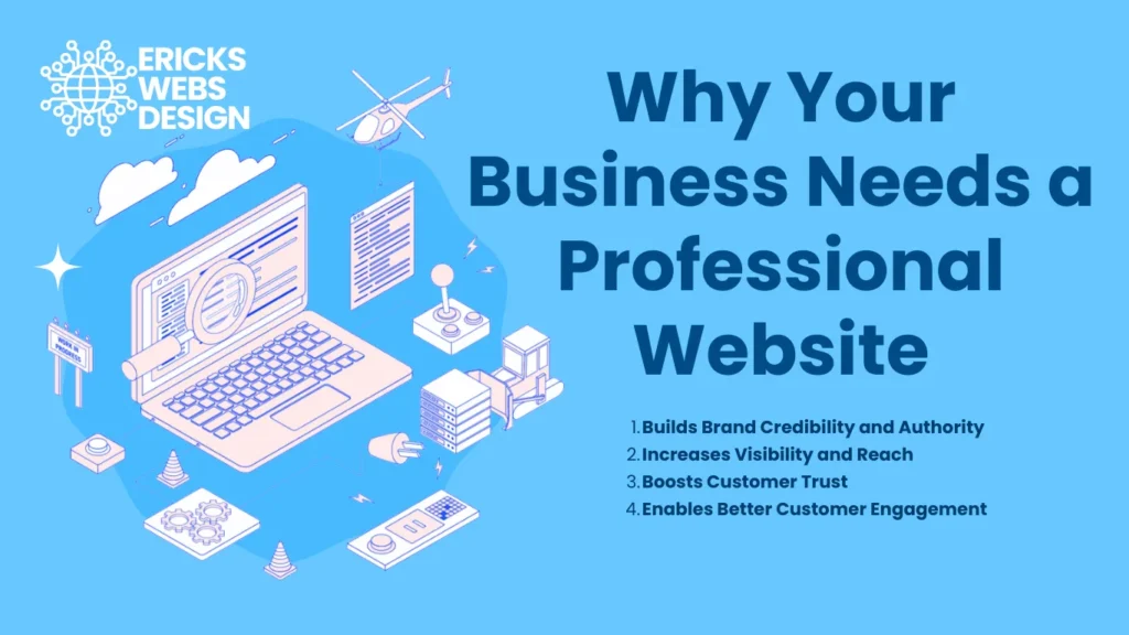 Why Your Business Needs a Professional Website in 2024: Elevate Your Brand and Build Trust