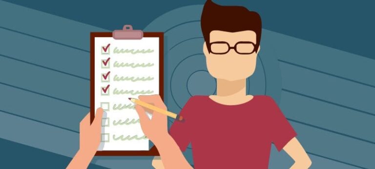 Lista de verificación de diseñador de sitios web de 7 puntos