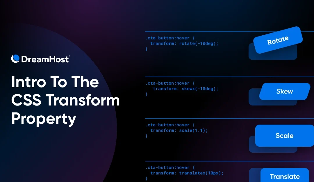 Getting To Know The CSS Transform Property