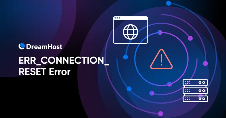 Cómo Solucionar el Error ERR_CONNECTION_RESET | Solucionar error err_connection_reset | Ericks Webs Design