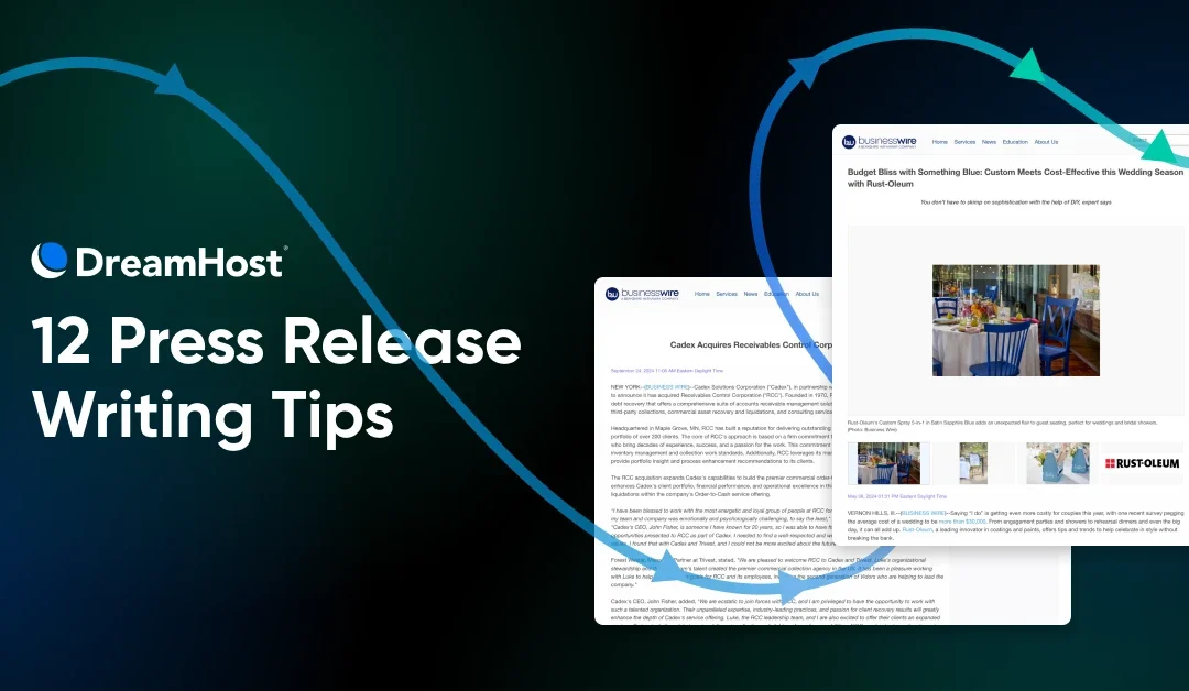 12 Press Release Writing Tips for Success