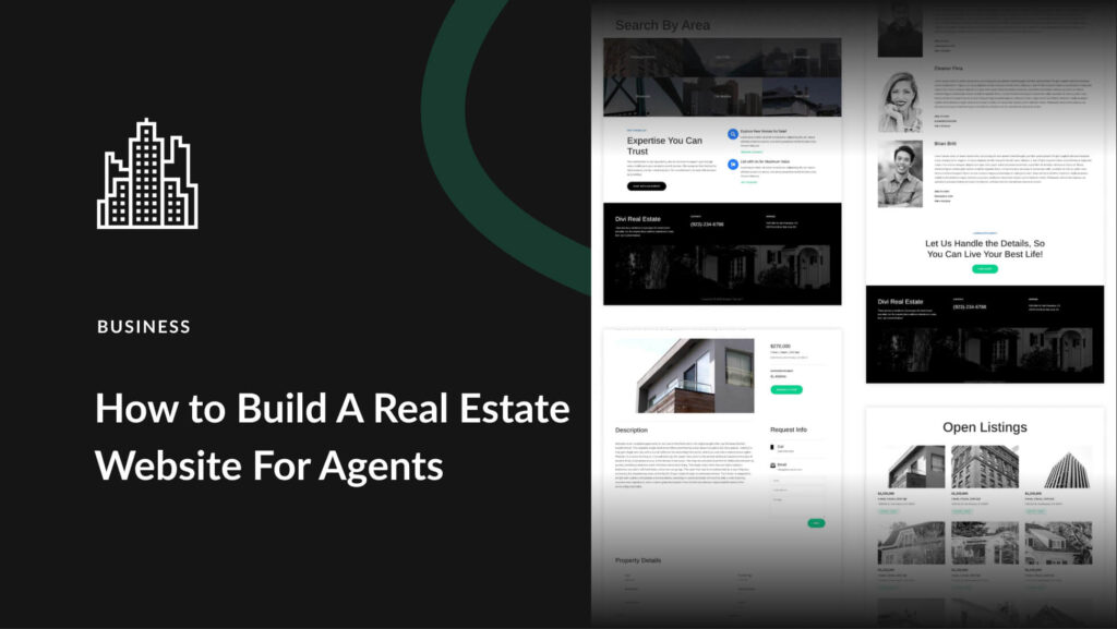 How to Build A Real Estate Agent Website to Become Profitable Construir Sitio Web Agente Inmobiliario Rentable