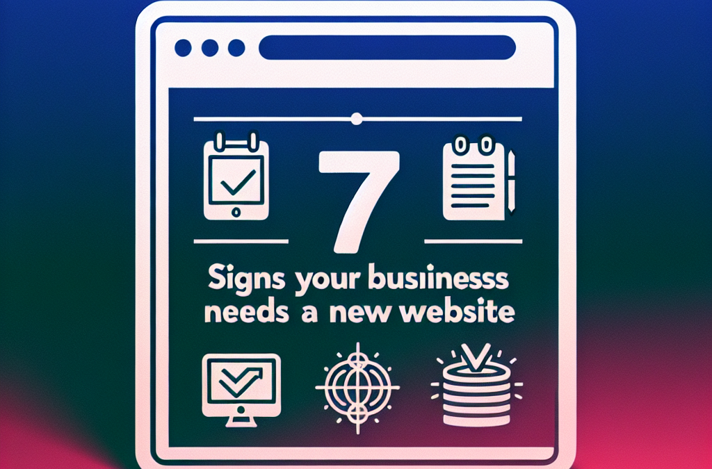 7 Signs Your Business Needs a New Website