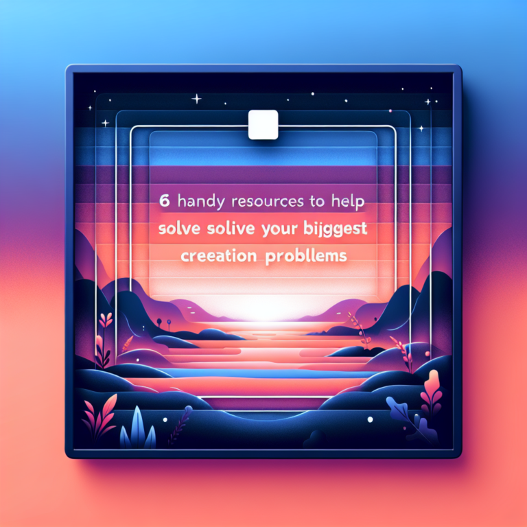 6 Handy Resources to Help Solve Your Biggest Content Creation Problems