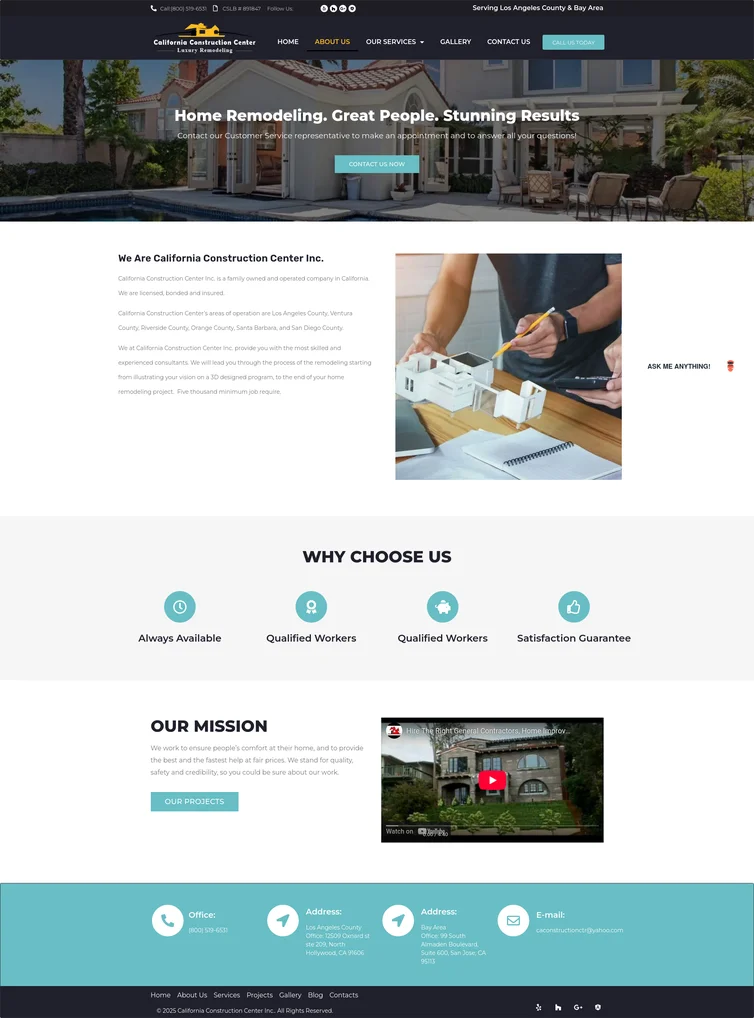 Luxury Remodeling by Ericks Webs Design