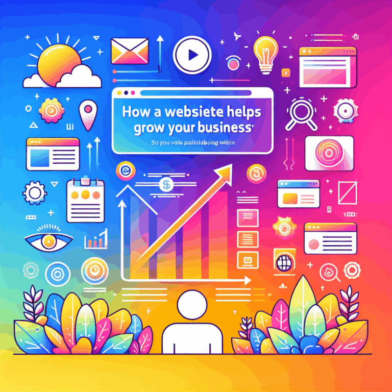 Cómo un Sitio Web Ayuda a Crecer tu Negocio | Sitio web profesional | Ericks Webs Design