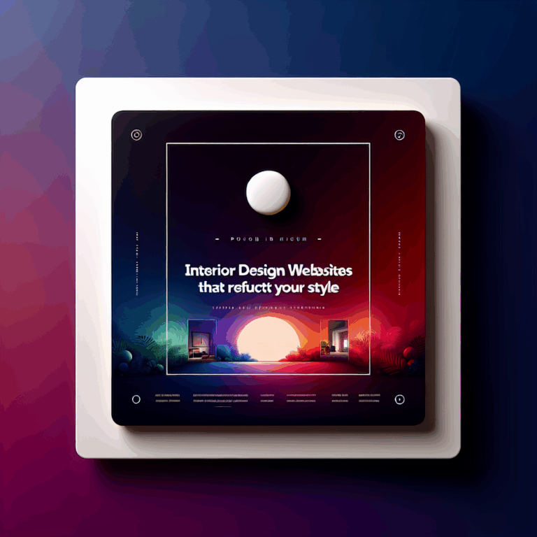Interior Design Websites That Reflect Your Style Sitios Web de Diseño de Interiores que Reflejan tu Estilo | Ericks Webs Design