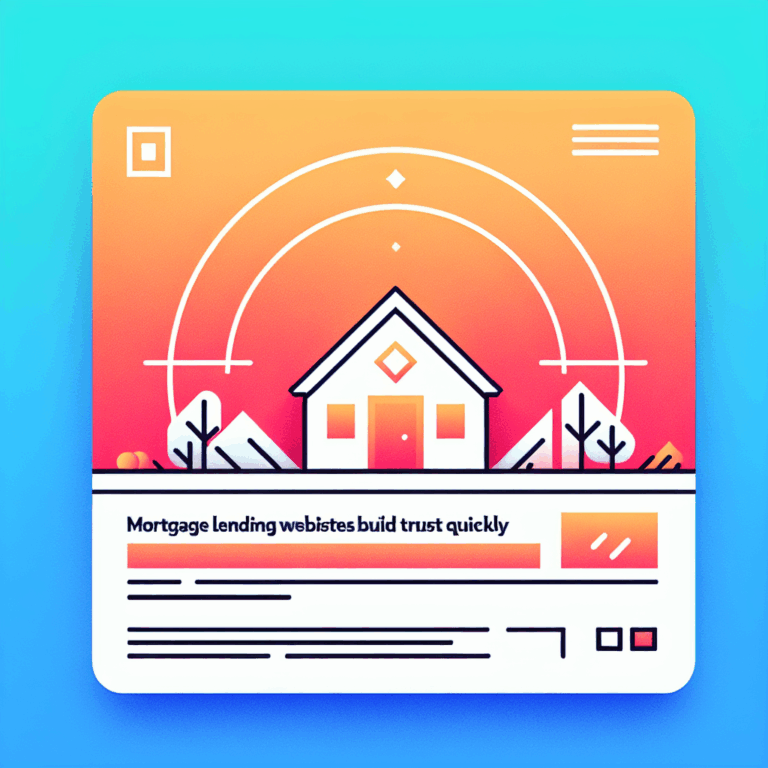 Sitios web de préstamos hipotecarios que generan confianza rápidamente | Sitios web préstamos hipotecarios | Ericks Webs Design