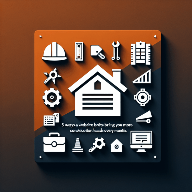 5 Formas en que un Sitio Web te Trae Más Prospectos de Construcción Cada Mes | Sitio web bien diseñado | Ericks Webs Design