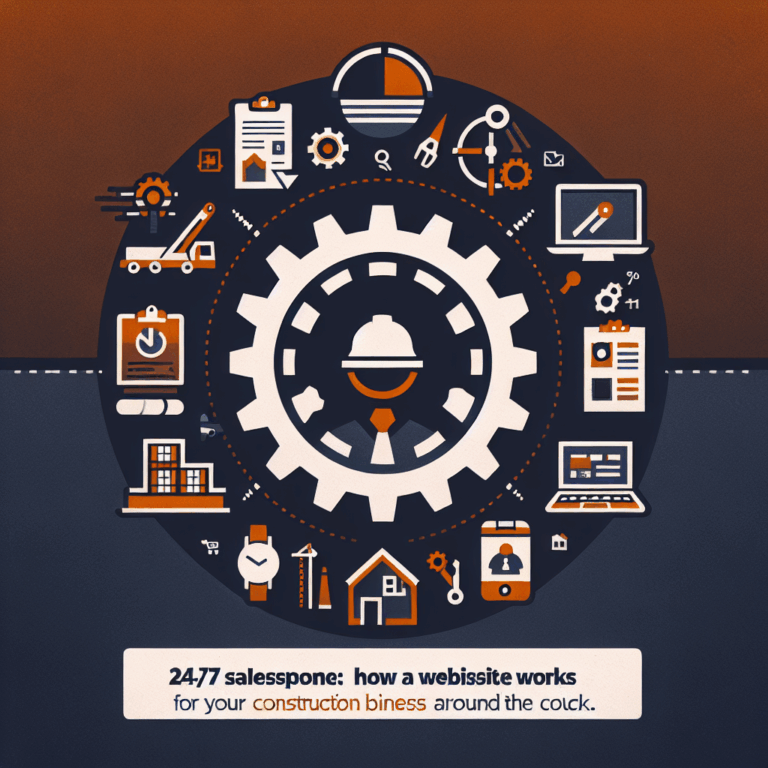 Vendedor 24/7: Cómo Funciona un Sitio Web para tu Negocio de Construcción las 24 Horas | Sitio web negocio construcción | Ericks Webs Design