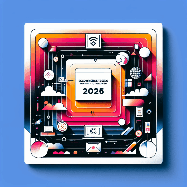 Ecommerce Trends You Need to Know in 2025 Tendencias de Comercio Electrónico en 2025 | Tendencias de comercio electrónico 2025 | Ericks Webs Design