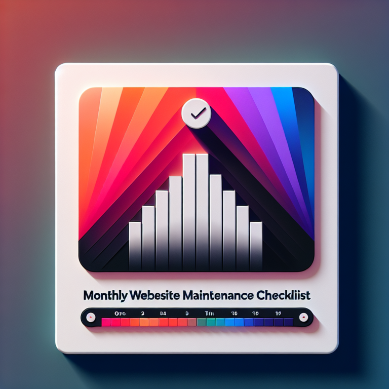 Lista de Verificación de Mantenimiento Mensual del Sitio Web | Mantenimiento del sitio web | Ericks Webs Design