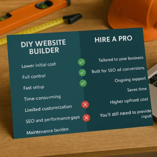 Contractor Website design - Custom websites for contractors
