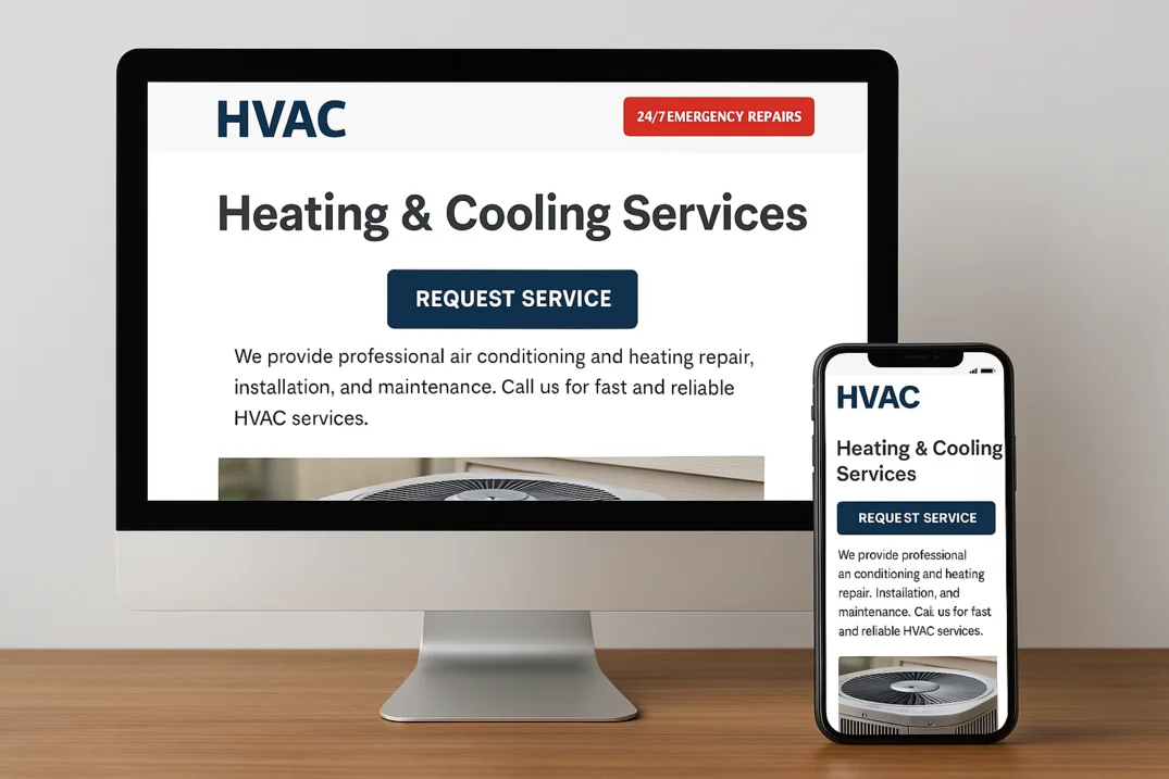 HVAC Website Optimization - HVAC Web Design