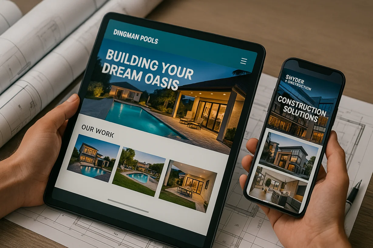 Contractor Website Design - Best Construction Websites