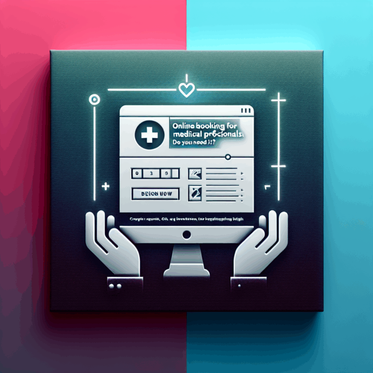 Reserva en línea para Profesionales Médicos: ¿Es Necesaria? | Reserva en línea médicos | Ericks Webs Design