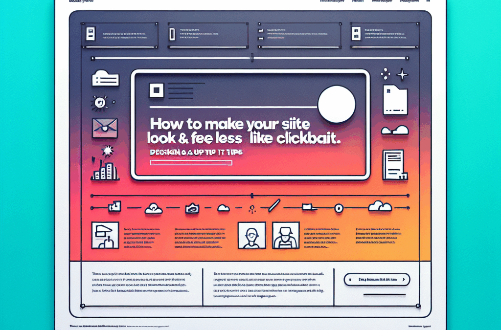 How to Make Your Site Look & Feel Less like Clickbait (Design & UX Tips)