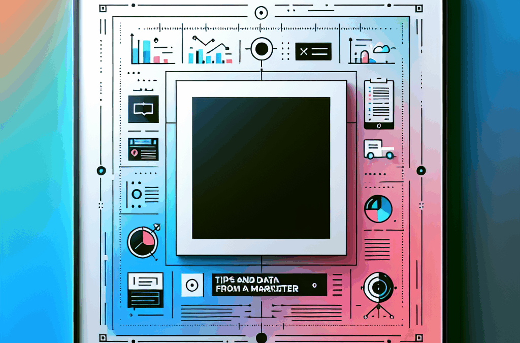 Tips and Data from a Marketer