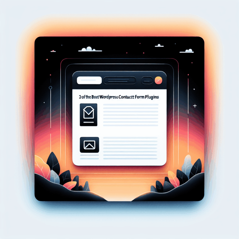 20 of the Best WordPress Contact Form Plugins