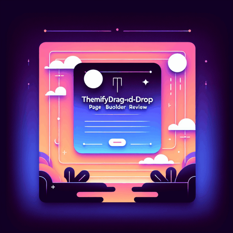 Themify Drag-and-Drop Page Builder Review