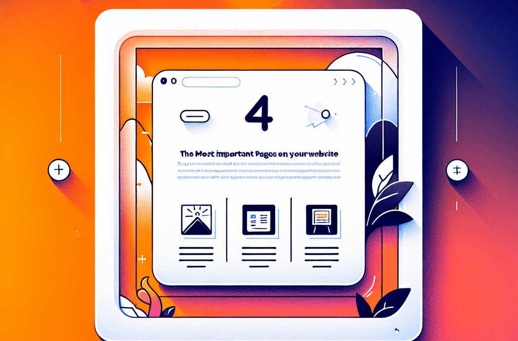 The 4 Most Important Pages on Your Website (& How to Optimize Them)