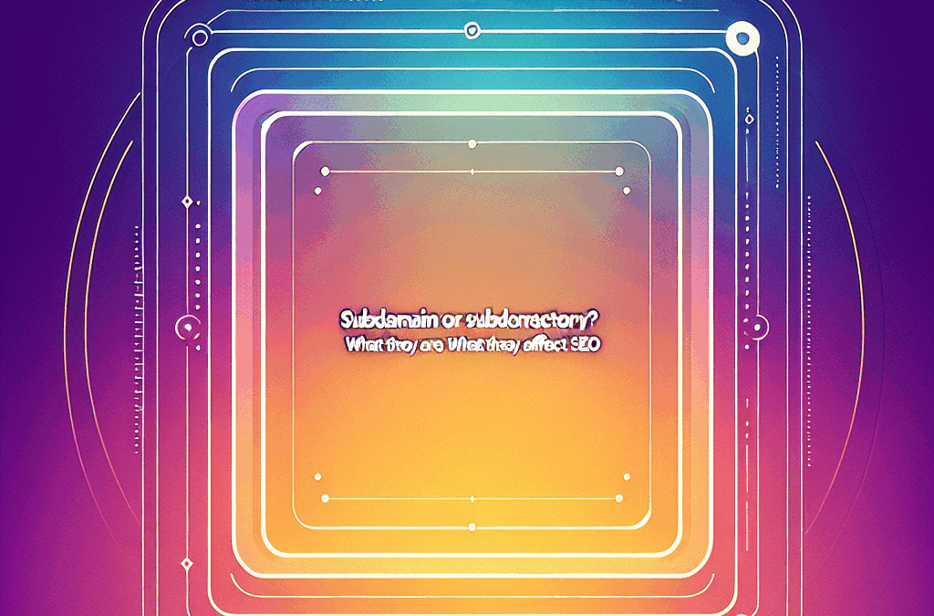 Subdomain or Subdirectory? What They Are & How They Affect SEO