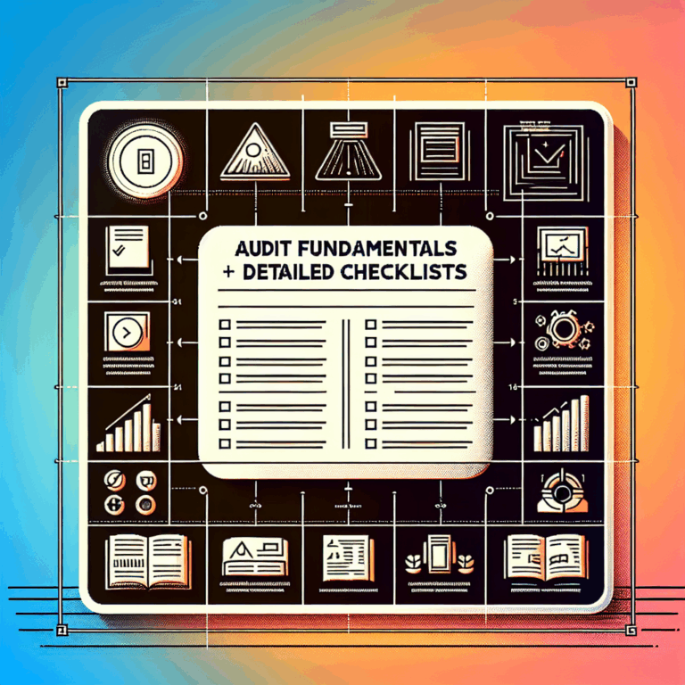 Audit Fundamentals + Detailed Checklists