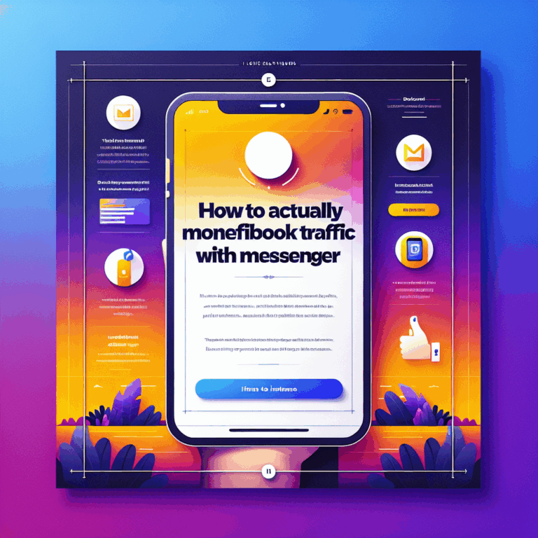 How to Actually Monetize Facebook Traffic with Messenger