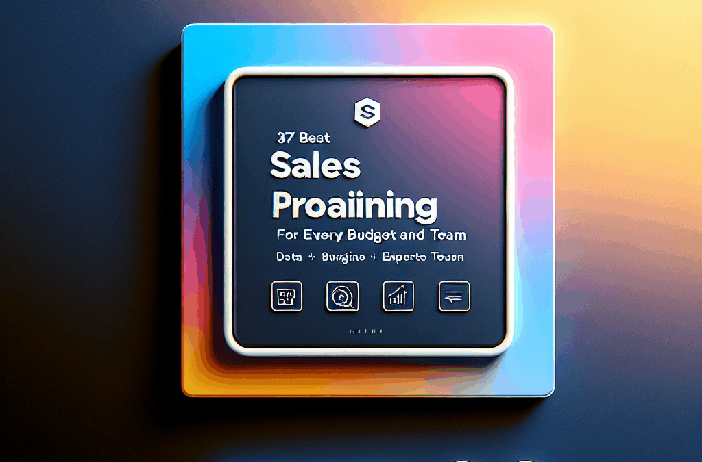 37 Best Sales Training Programs for Every Budget and Team [Data + Expert Tips]