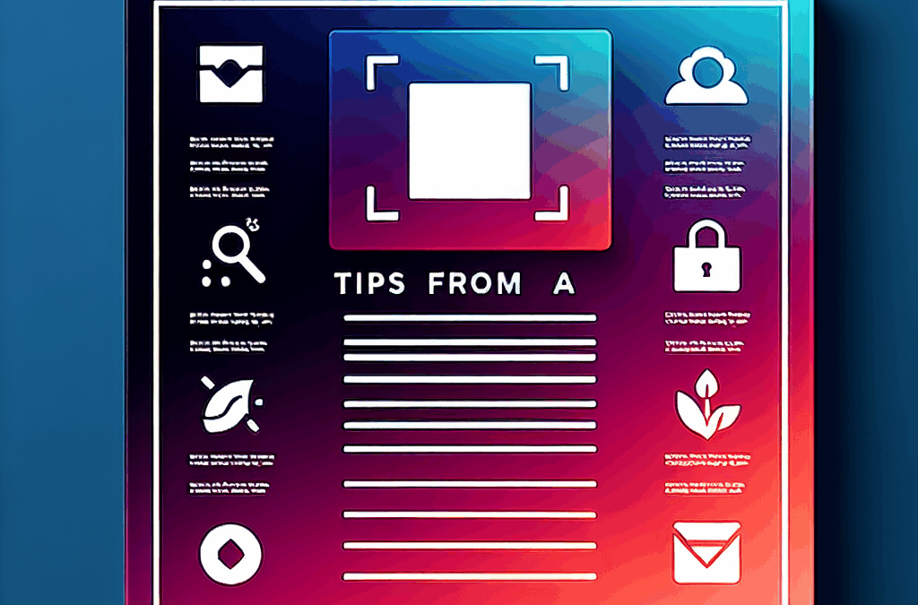 Tips from a Content Marketer