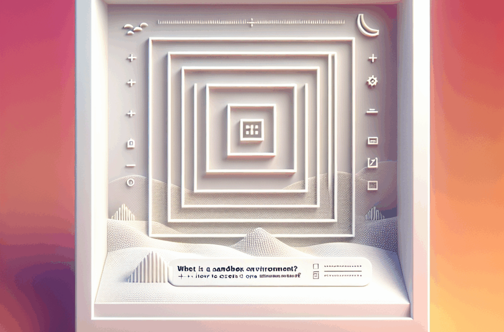 What Is a Sandbox Environment? [+ How to Create One]