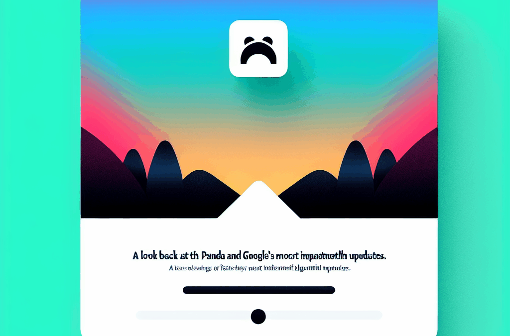 A Look Back at Panda and Google’s Most Impactful Algorithm Updates