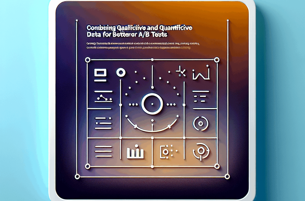 Combining Qualitative and Quantitative Data for Better A/B Tests