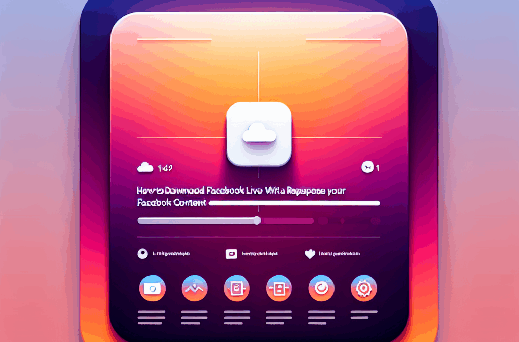 How To Download & Repurpose Your Facebook Live Content