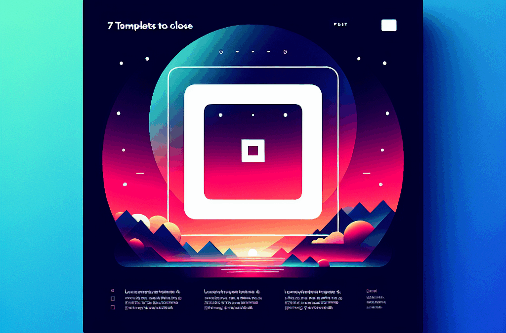 7 Templates To Close the Loop
