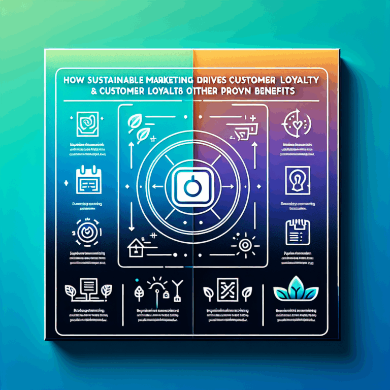 Sustainable Marketing for Customer Loyalty & Benefits