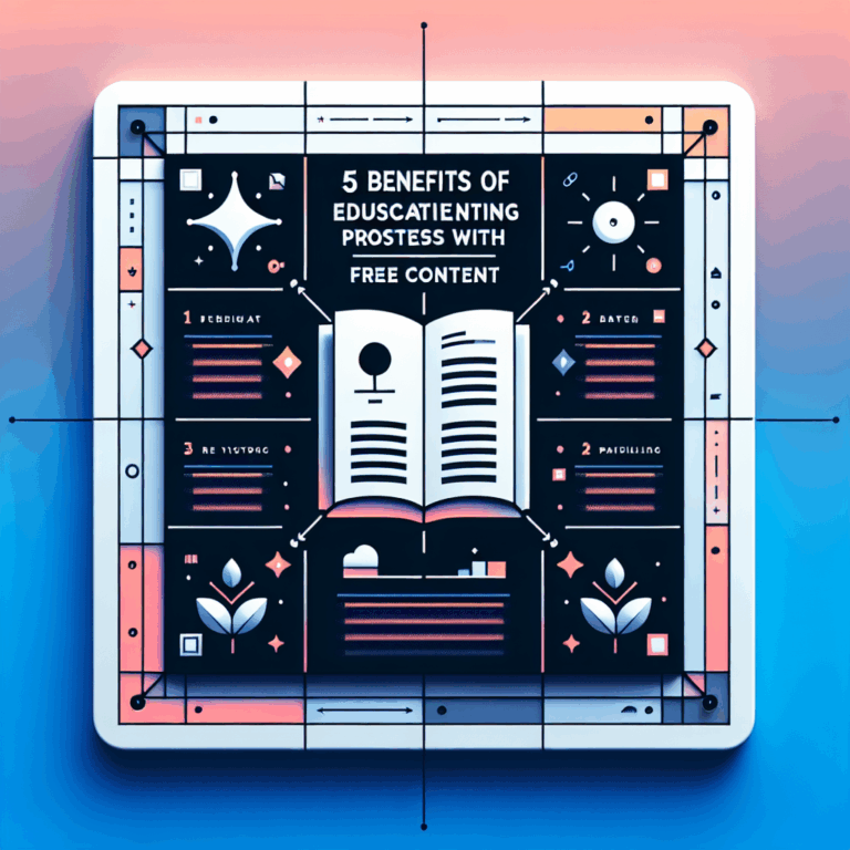 5 Benefits of Educating Prospects With Free Content