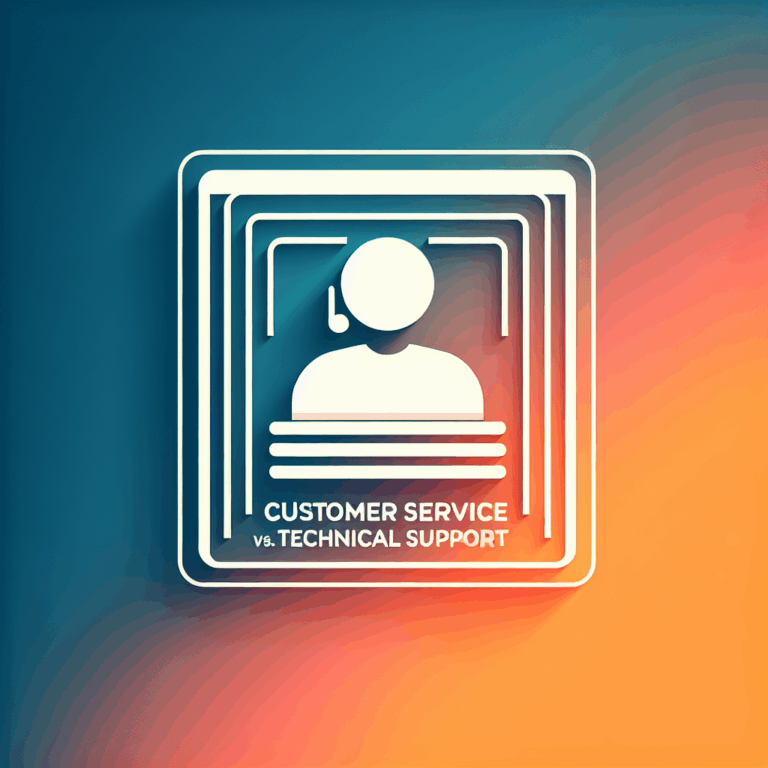 Customer Service vs. Technical Support — What They Are & How They Differ