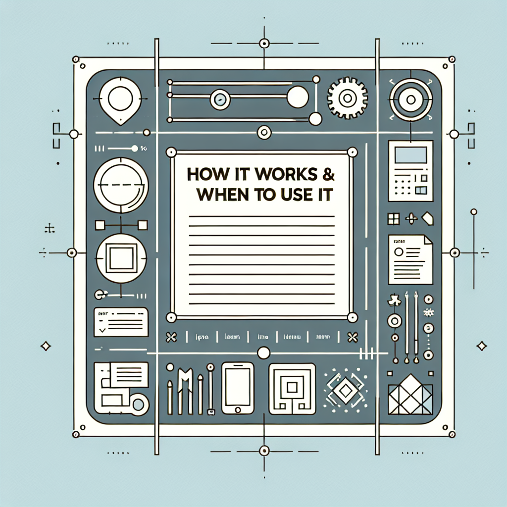 How It Works & When to Use It
