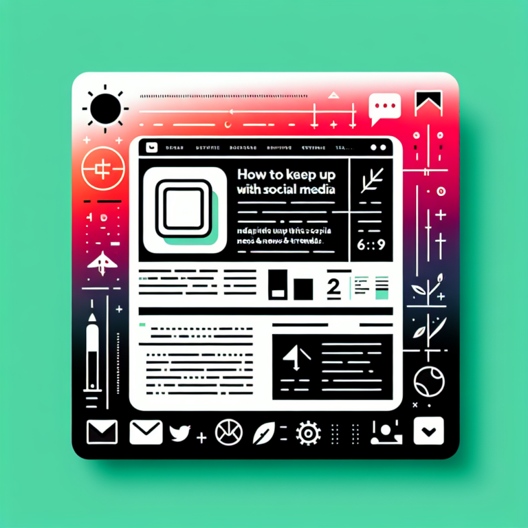 How to Keep Up With Social Media News & Trends