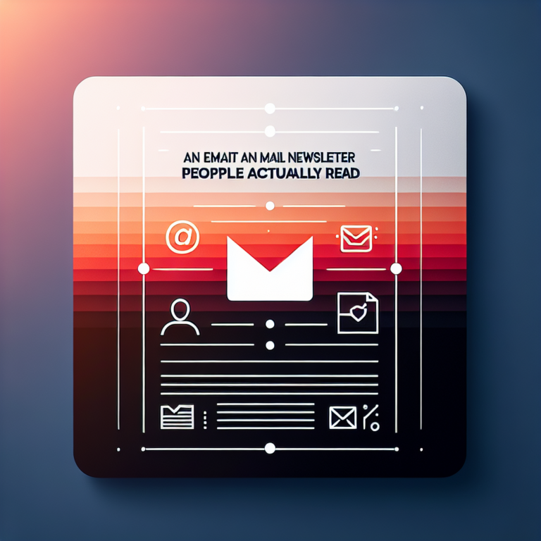 How to Create an Email Newsletter People Actually Read Cómo Crear un Boletín de Correo Electrónico que la Gente Realmente Lea | Crear boletín de correo electrónico | Ericks Webs Design