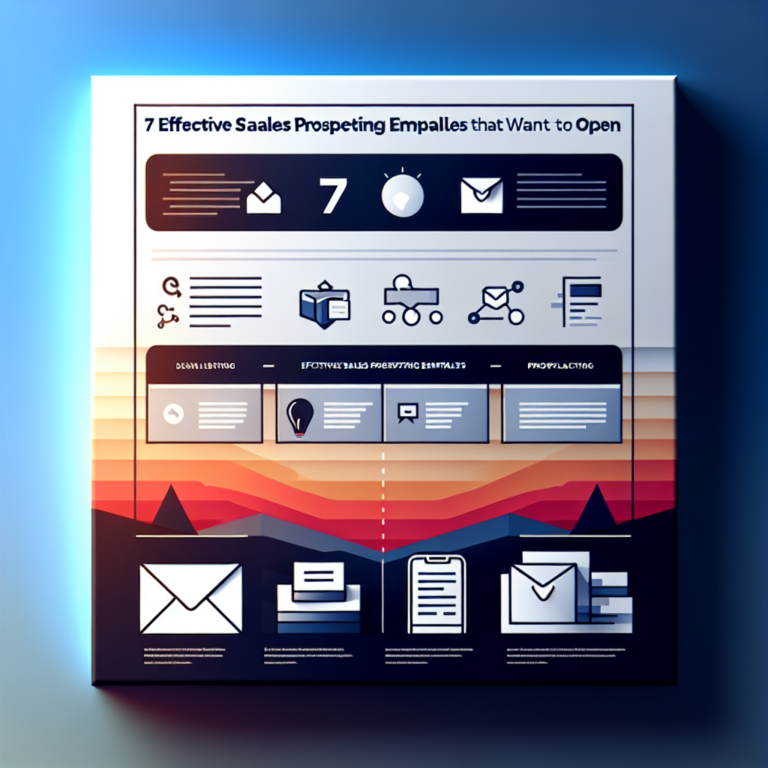 7 Effective Sales Prospecting Email Templates That People Will Want to Open Plantillas de Correos Electrónicos para Prospección de Ventas