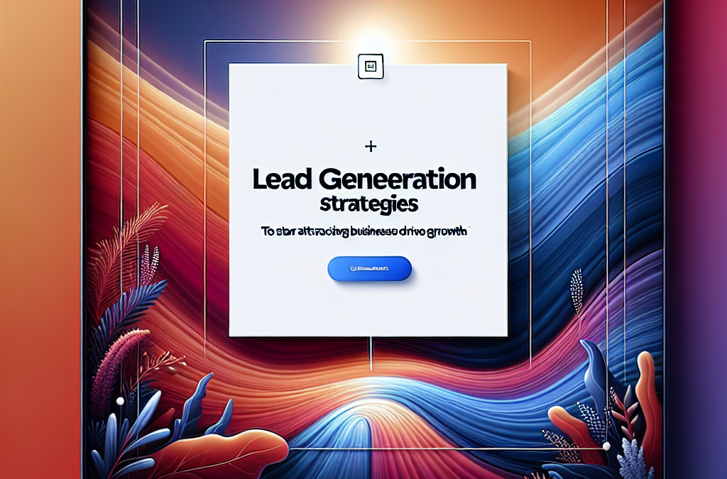 Lead generation strategies to start attracting business and drive growth