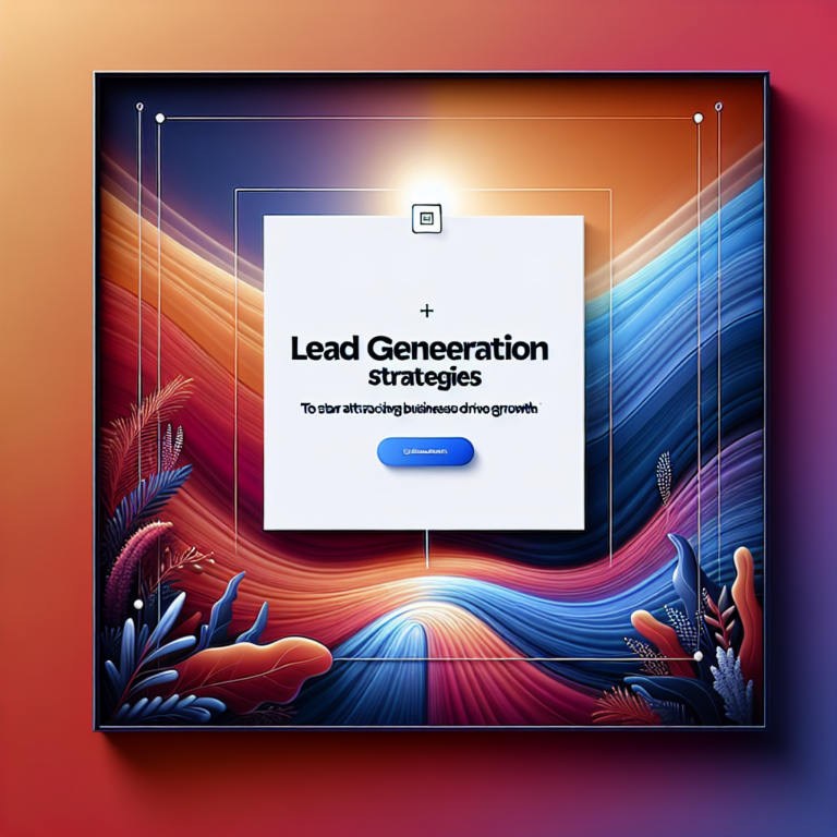 Estrategias de generación de leads para atraer negocios y fomentar el crecimiento | Ericks Webs Design