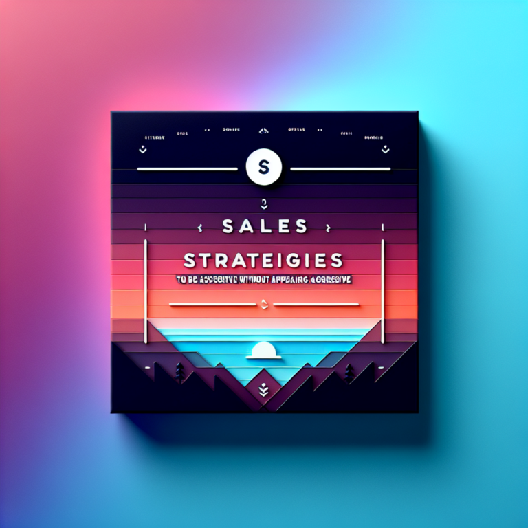 3 Sales Strategies to Be Assertive Without Appearing Aggressive