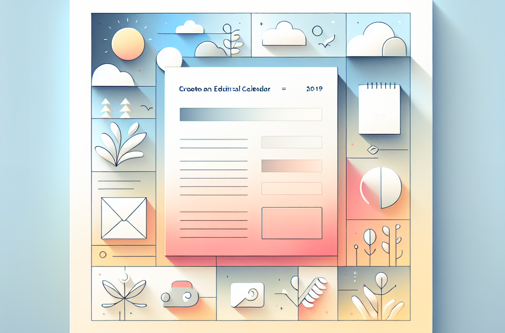 How to create an editorial calendar [+ free templates]