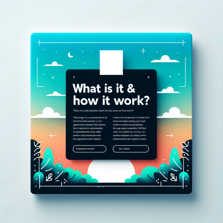 What Is It & How Does It Work?