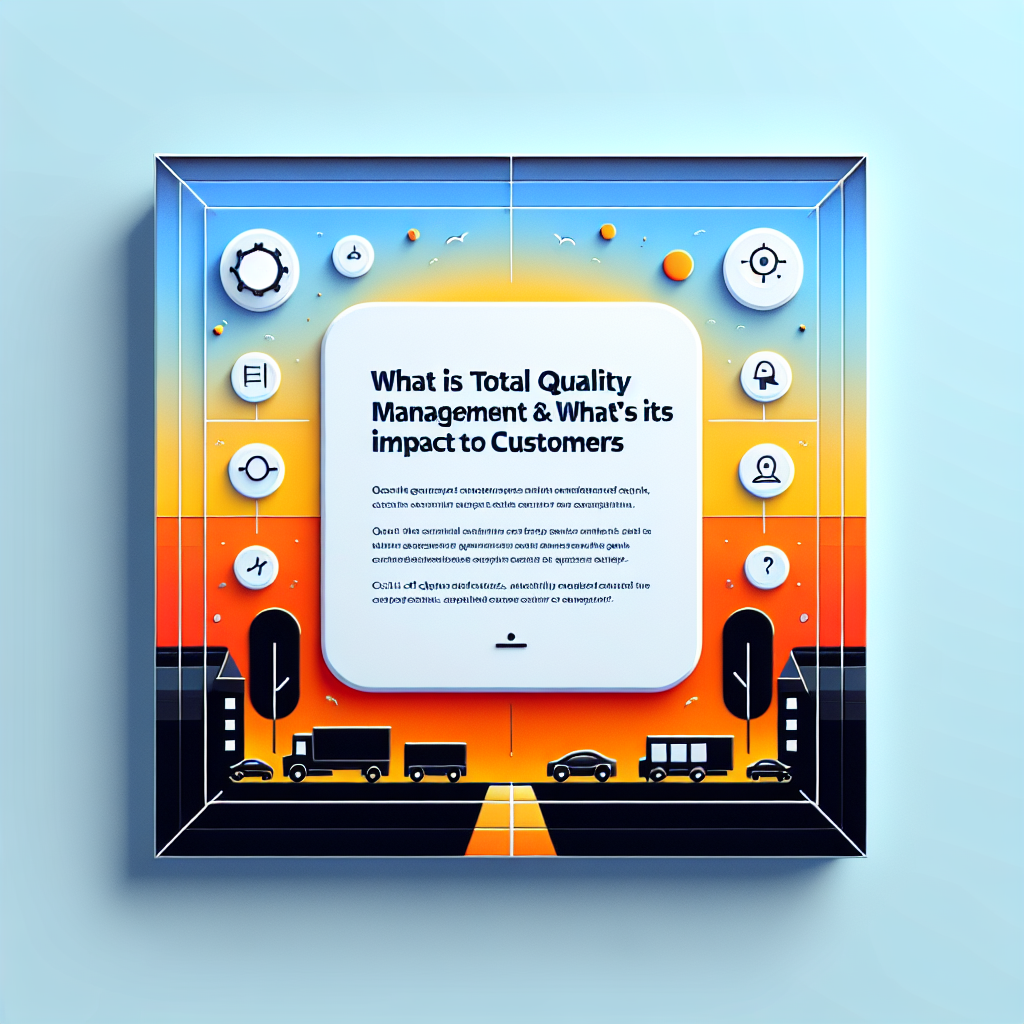 What Is Total Quality Management & What’s Its Impact on Customers What Is Total Quality Management & What’s Its Impact on Customers